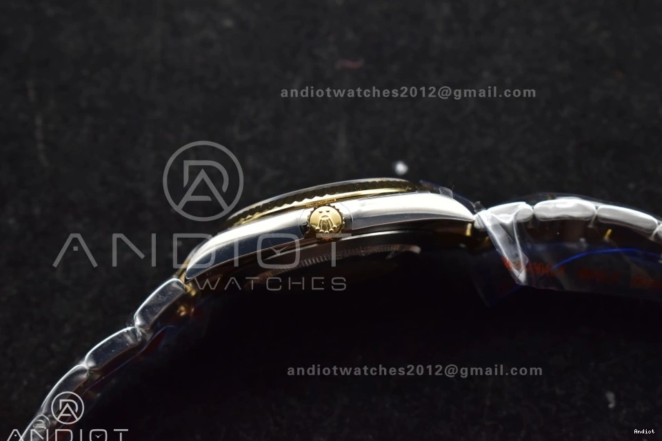 DateJust Steel 904L 41 Green on A2836 YG Edition Dial SS 126333 1:1 SS Bracelet Oyster YG Best Roman GMF Gray 0517